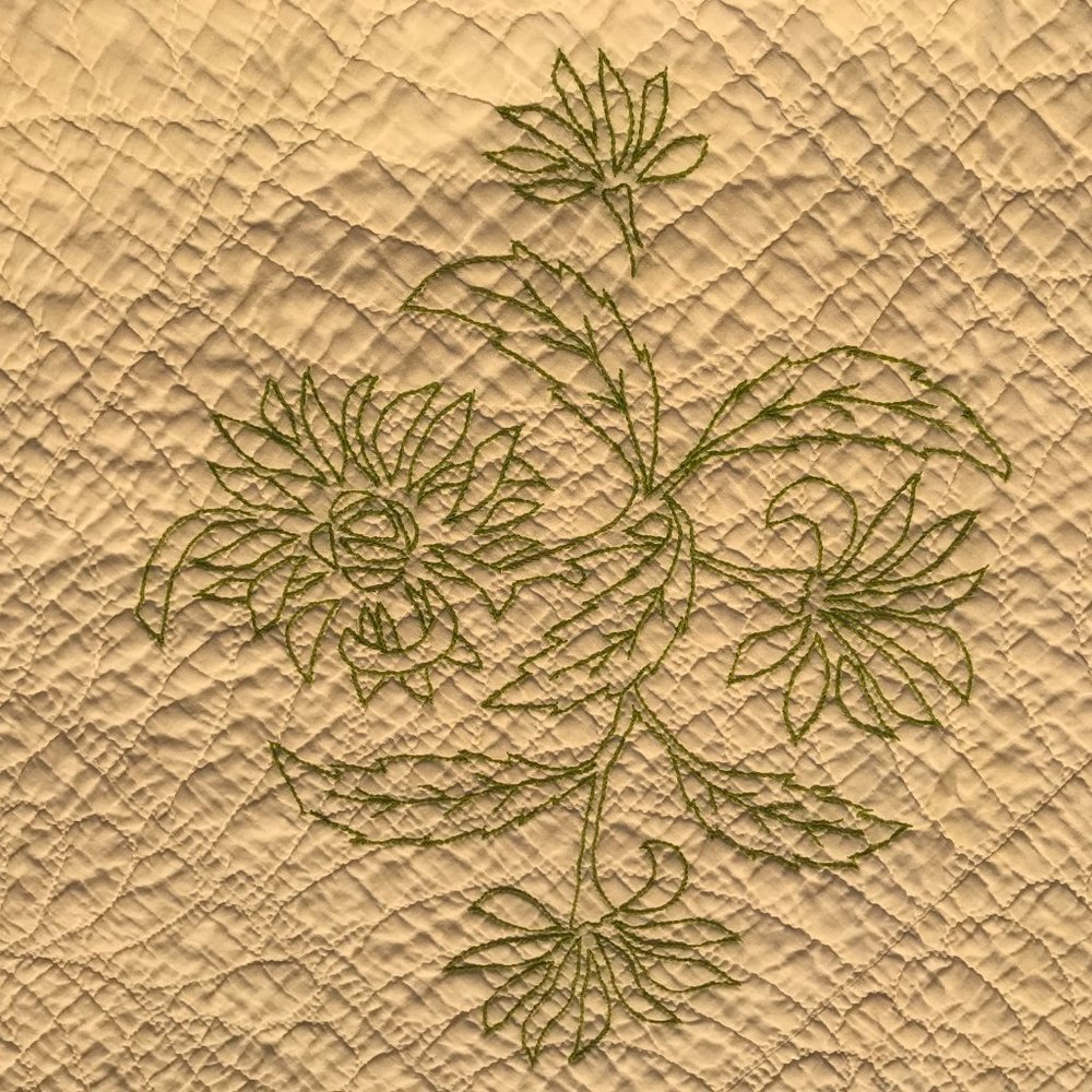 Vintage Hand sewn quilt - Picture 8 of 8